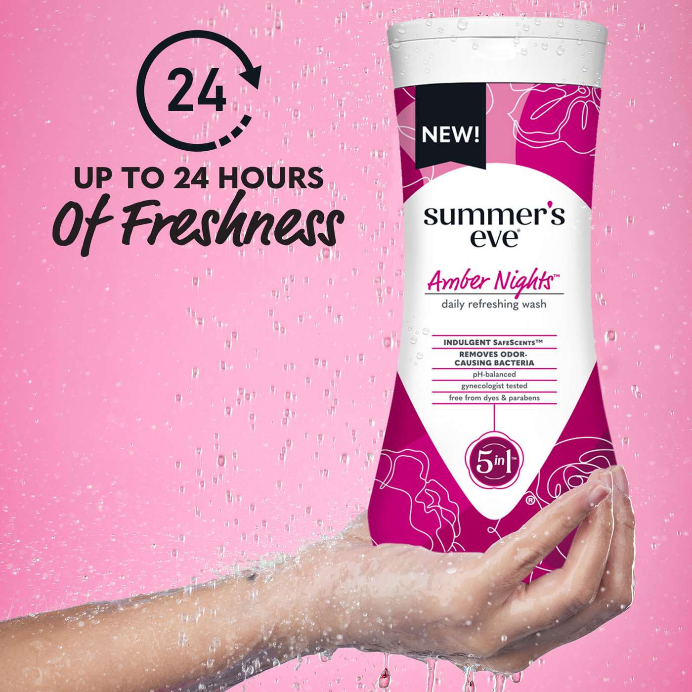 Summer's Eve Cleansing Wash - Amber Nights; image 3 of 3