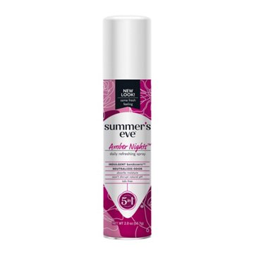 Summer's Eve Daily Refreshing Spray - Amber Nights, 2 oz