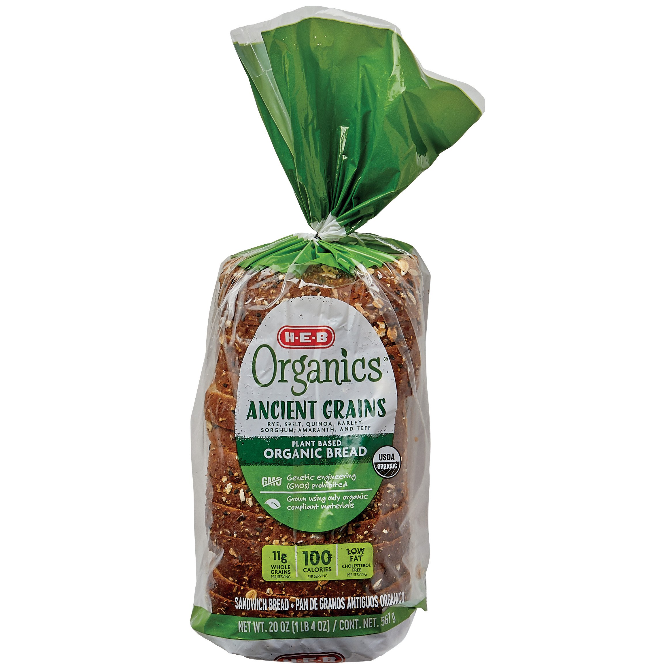 HEB Organics Sandwich Bread Ancient Grains Shop Bread at HEB