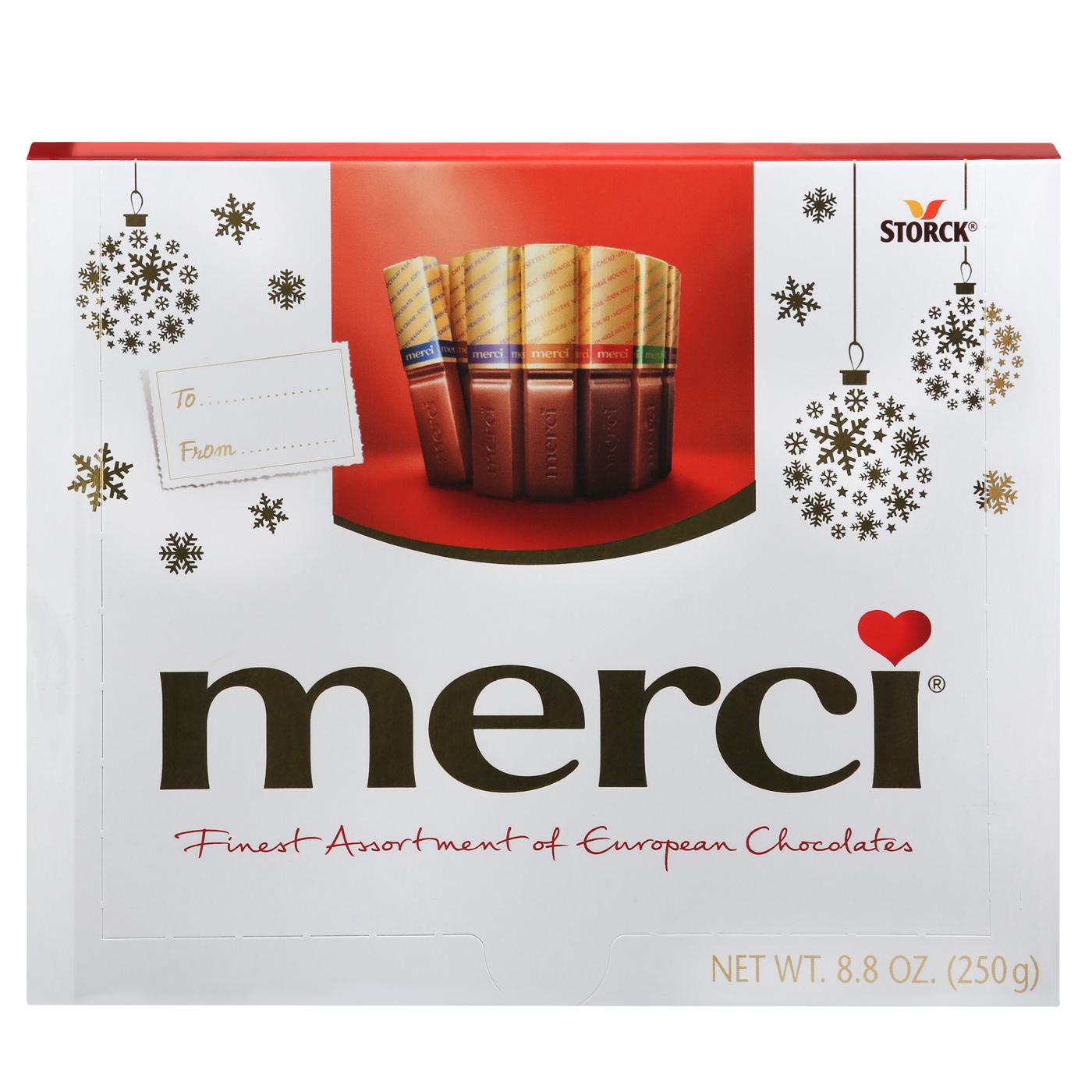 merci Finest Assortment European Chocolates Holiday Gift Box - 20 Pc; image 1 of 2