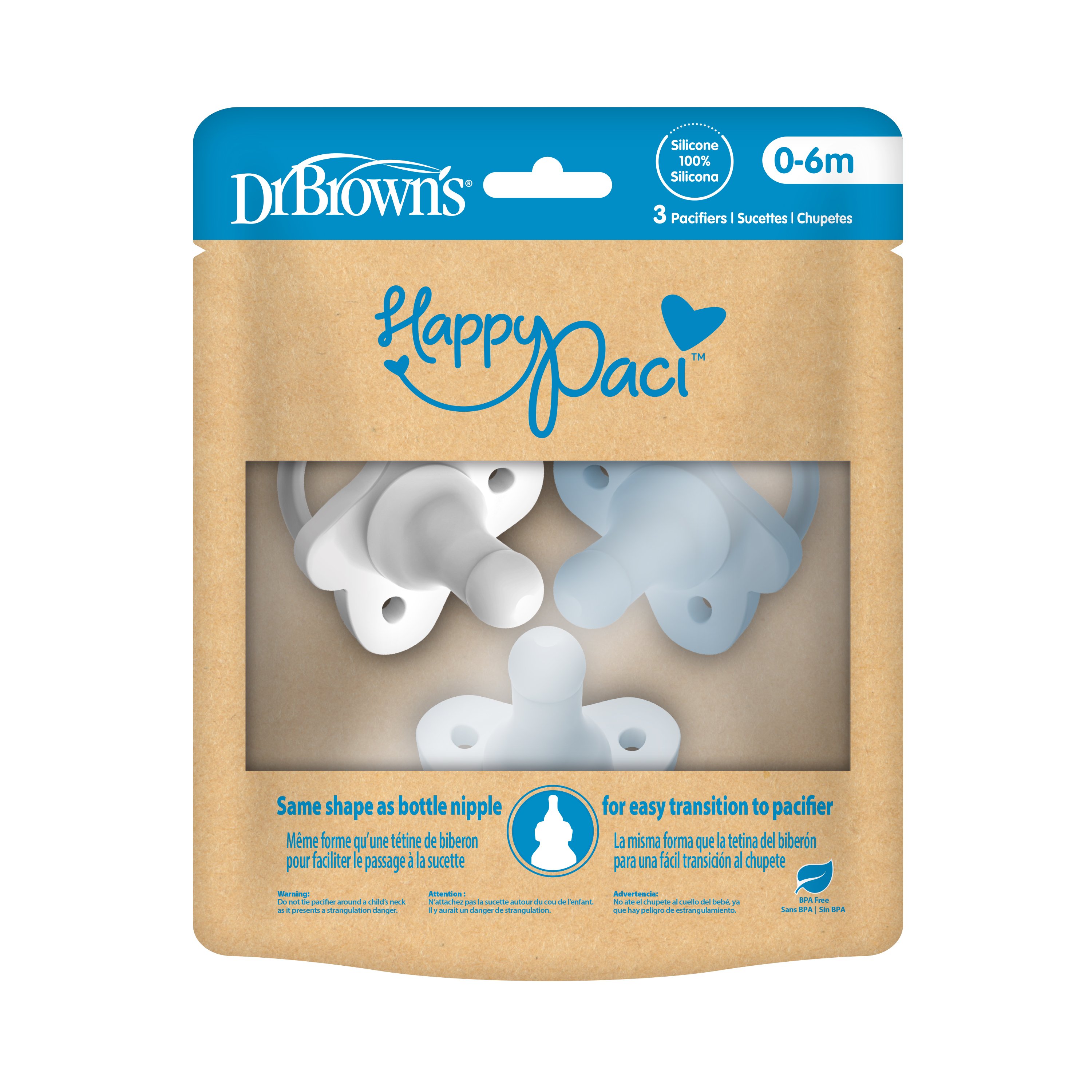 Dr. Brown's HappyPaci 06m Shop Pacifiers at HEB