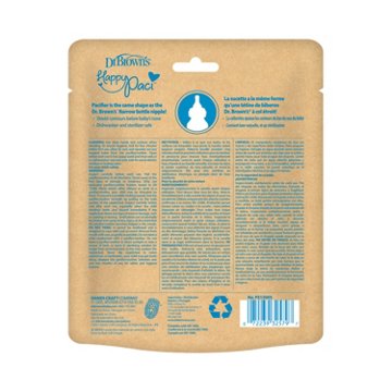 Dr. Brown's Happypaci Pacifiers (0-6 Months) - Pink, 3 ct