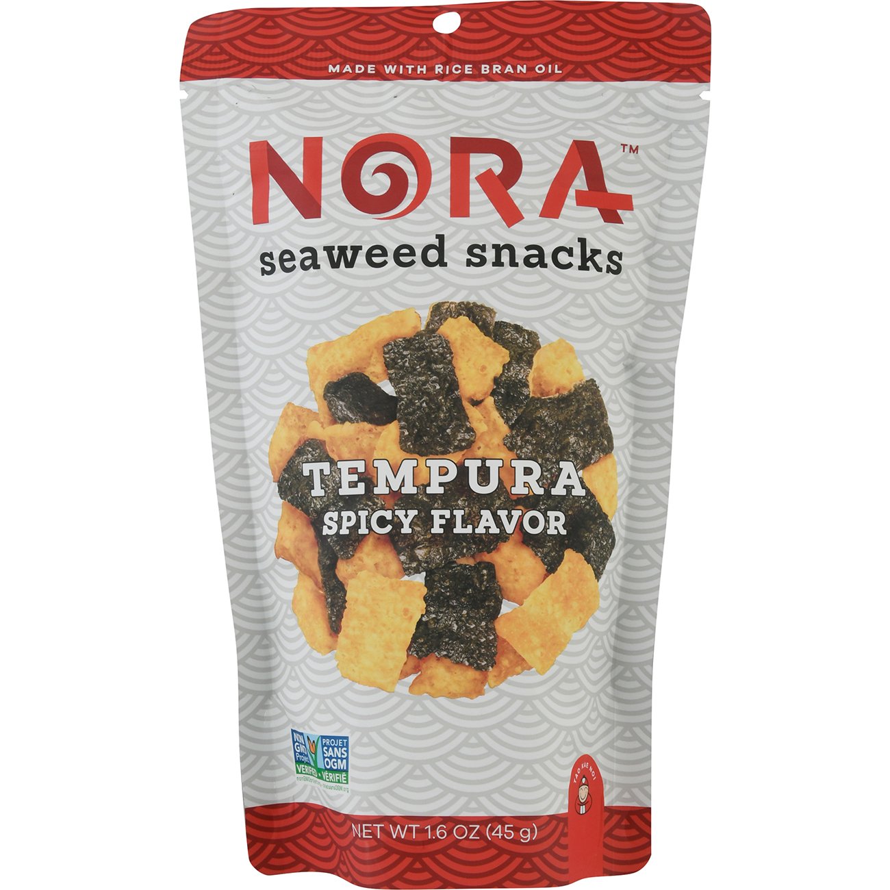 Nora Seaweed Snacks - Tempura Spicy Flavor, 1.6 oz | Central