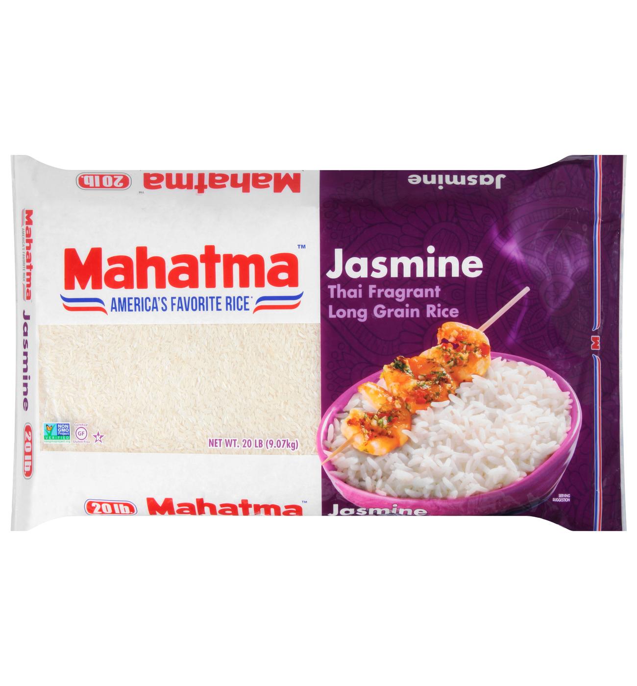Mahatma Jasmine Long Grain White Rice; image 1 of 5