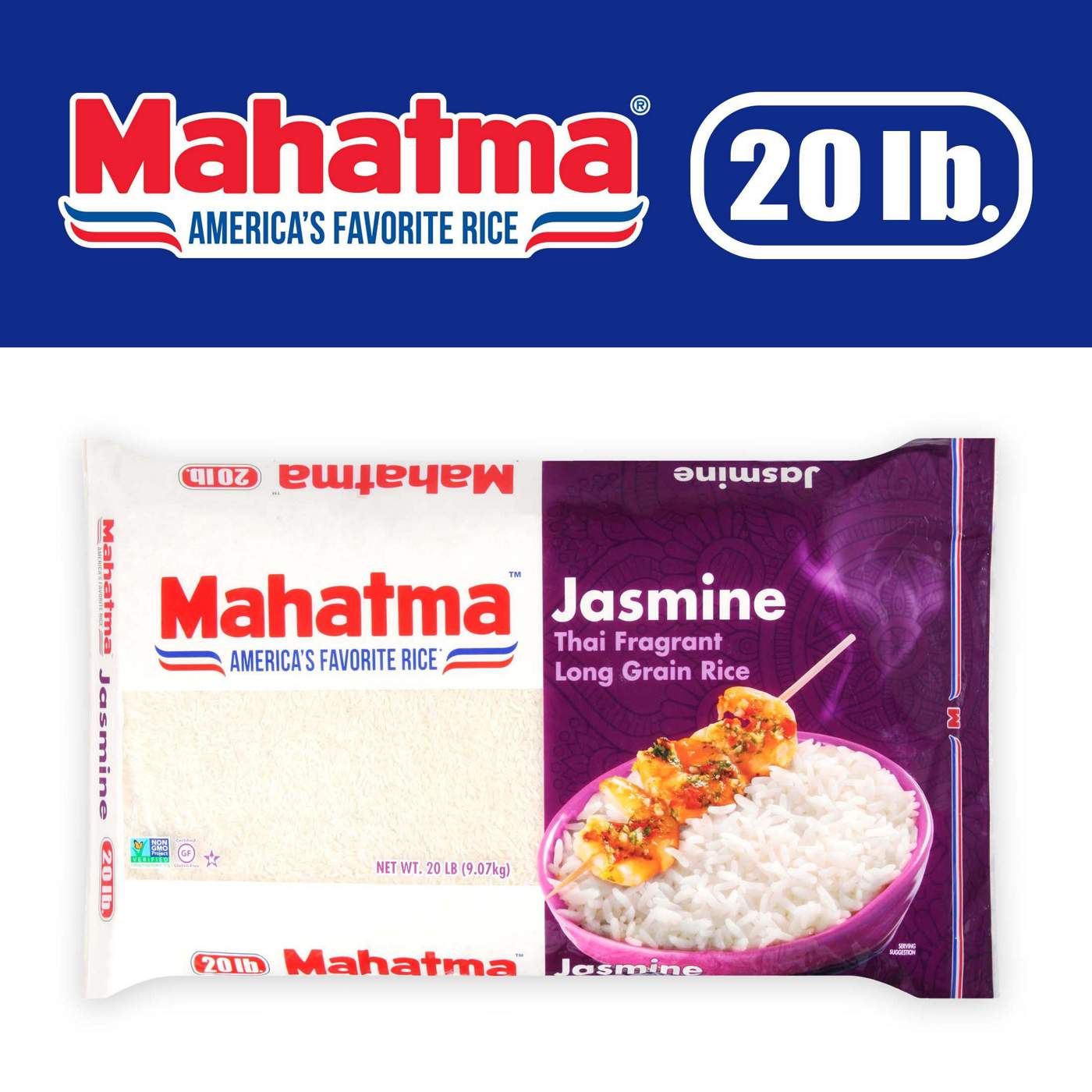 Mahatma Jasmine Long Grain White Rice; image 5 of 5
