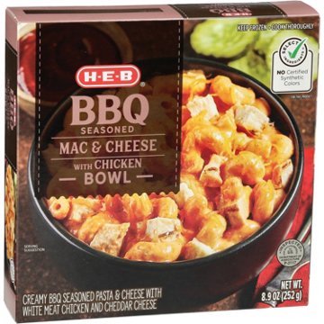 H-E-B BBQ Mac 'n Cheese & Chicken Frozen Meal