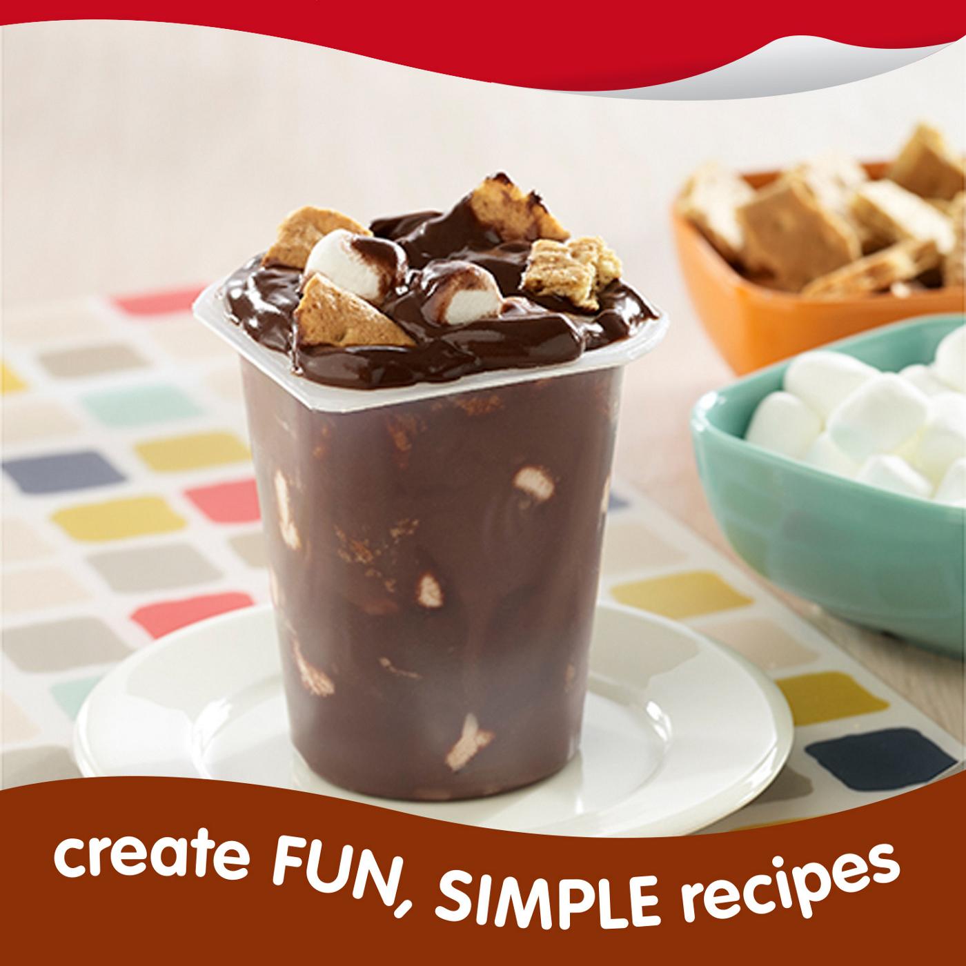 Snack Pack Sugar Free Chocolate & Vanilla Pudding Cups Family Pack; image 3 of 7