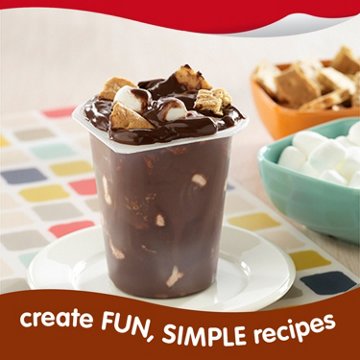Snack Pack Sugar Free Chocolate & Vanilla Pudding Cups Family Pack, 12 ct