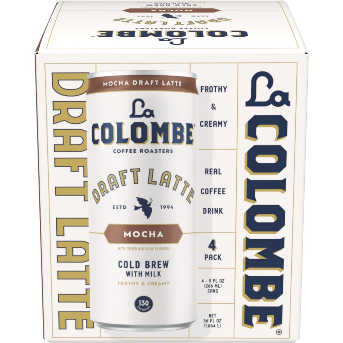 La Colombe Mocha Latte 4 pk Cans; image 1 of 5