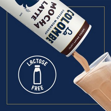 La Colombe Mocha Draft Latte Espresso Roast with Milk 4 pk Cans