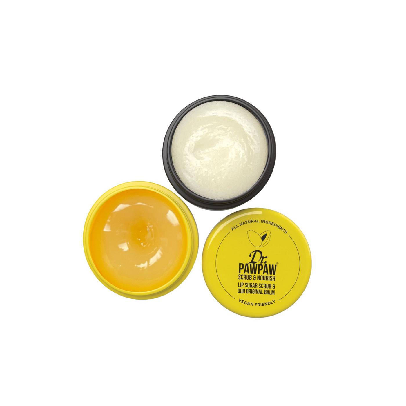 Dr. PawPaw Scrub & Nourish Lip Scrub & Lip Balm Duo Shop Lip balm