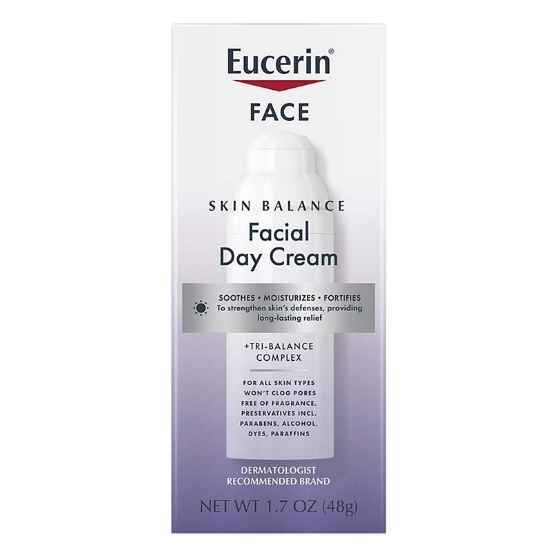 tjeneren vegetarisk Glat Eucerin Skin Balance Facial Day Cream - Shop Bath & Skin Care at H-E-B
