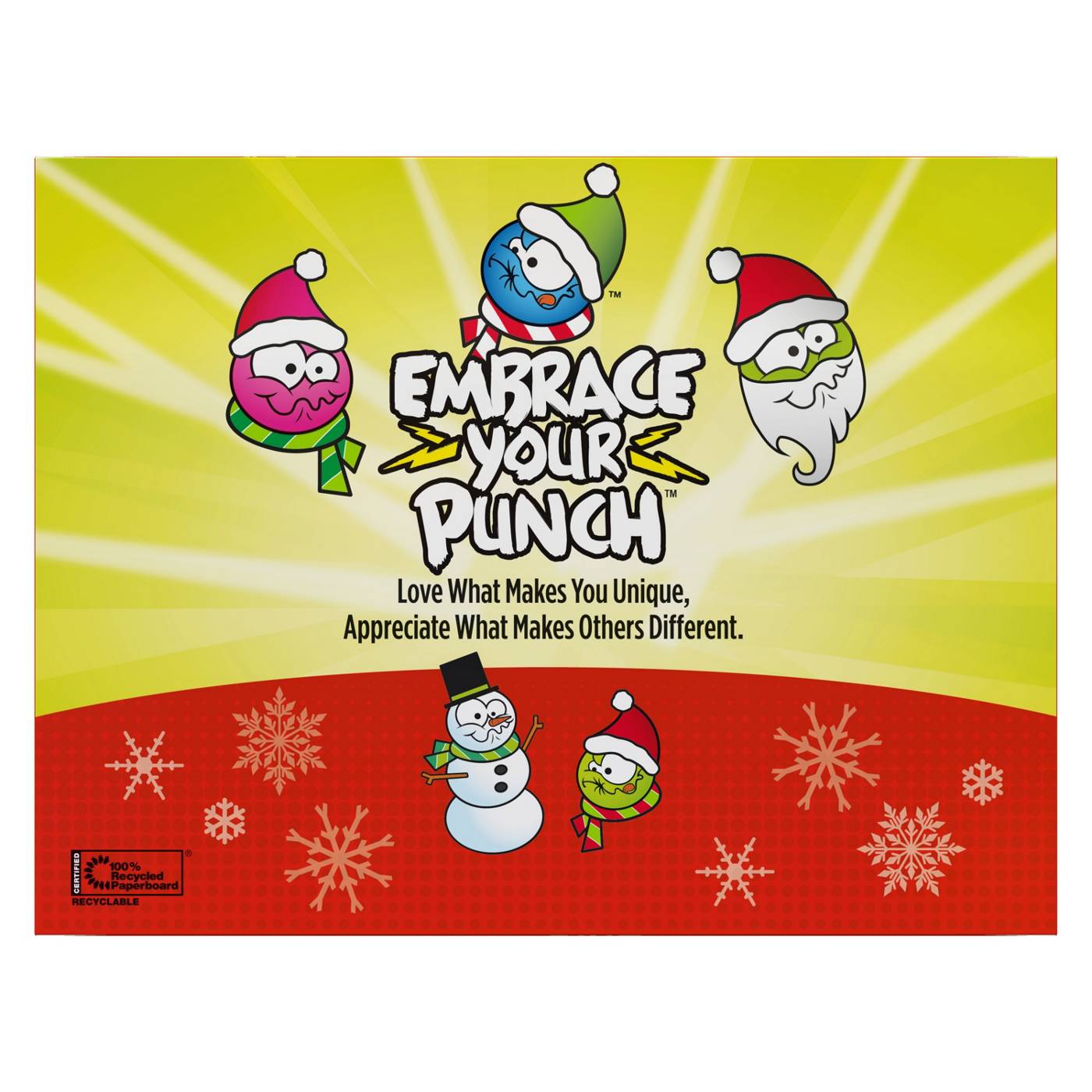 Sour Punch Assorted Flavor Christmas Candy Canes; image 4 of 4