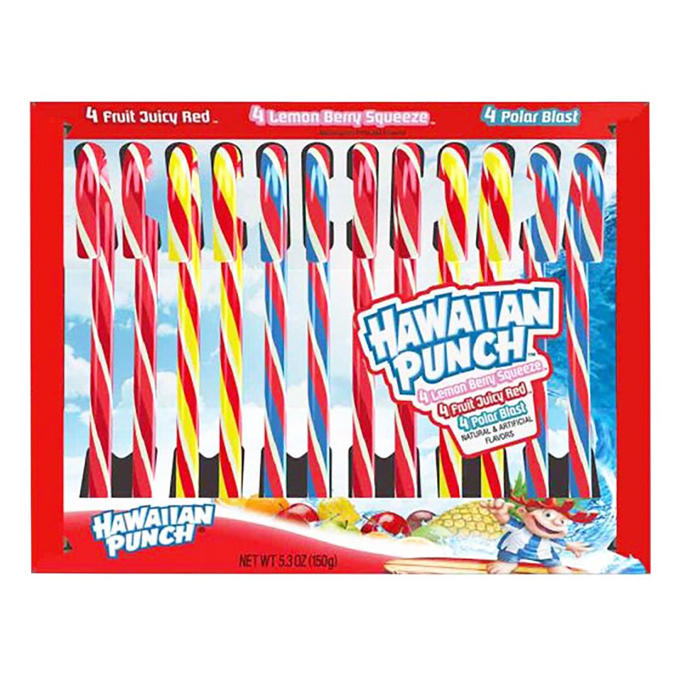 Spangler Hawaiian Punch Flavor Candy Canes Shop Candy at HEB