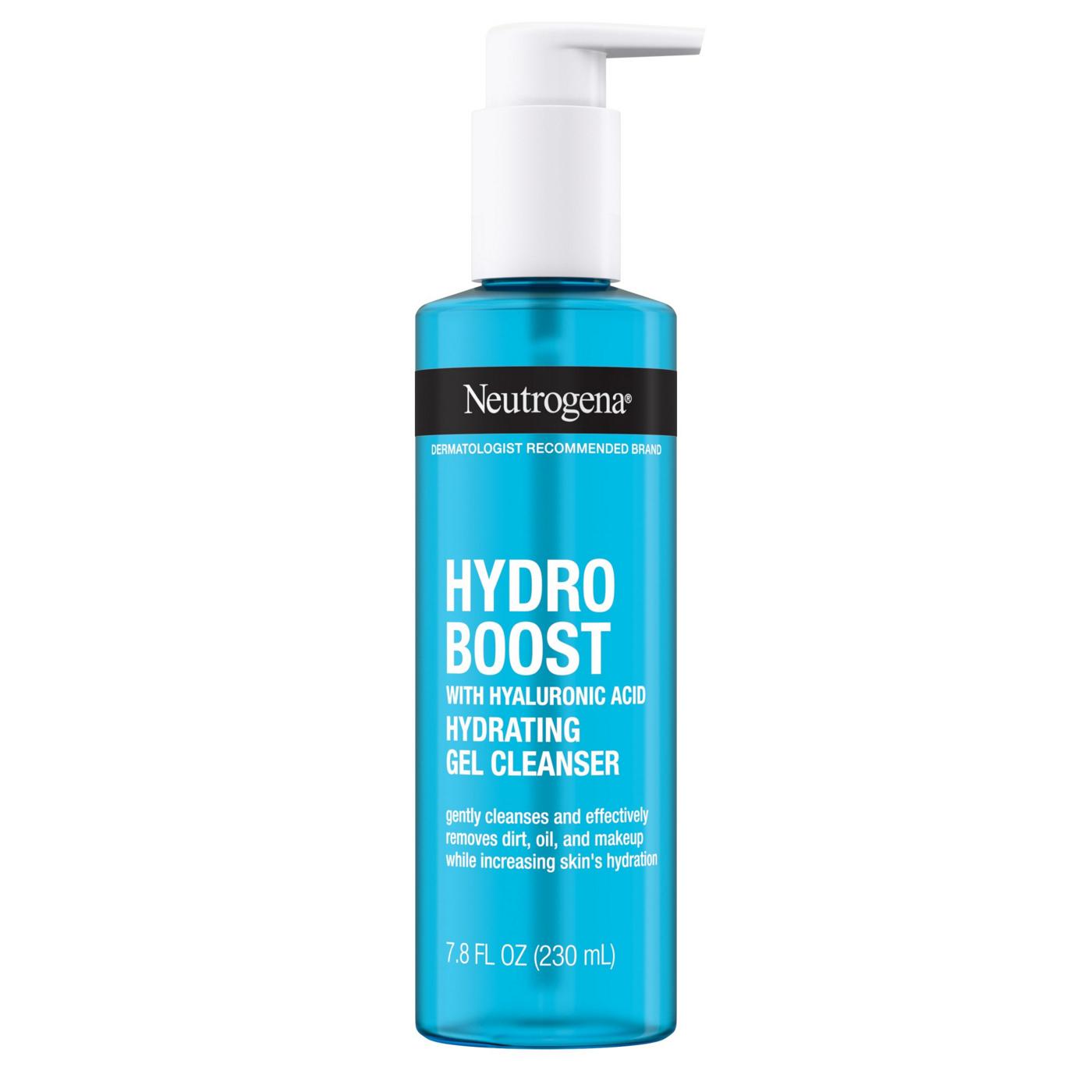 Neutrogena Hydro Boost Hydrating Gel Cleanser; image 1 of 8