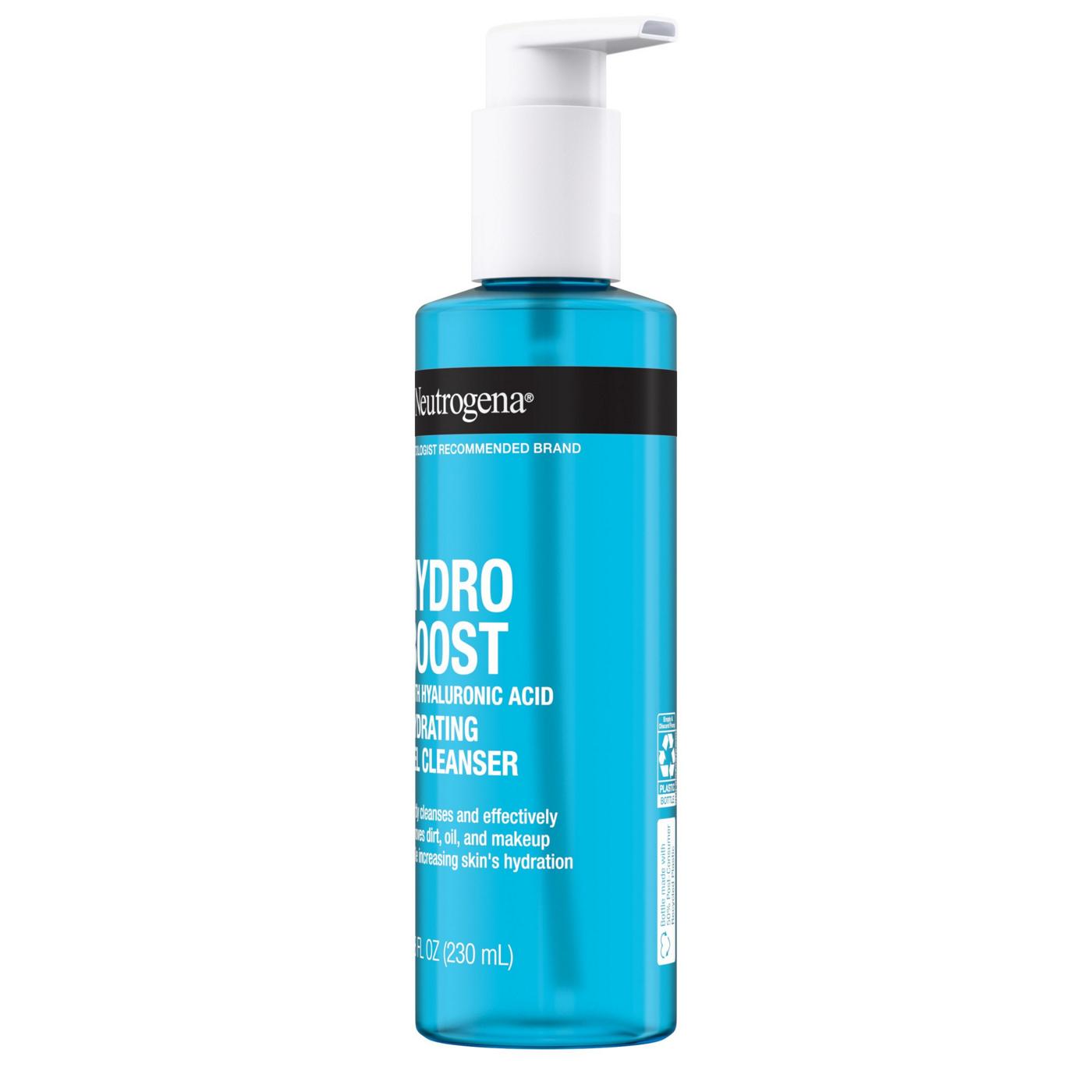 Neutrogena Hydro Boost Hydrating Gel Cleanser; image 2 of 8