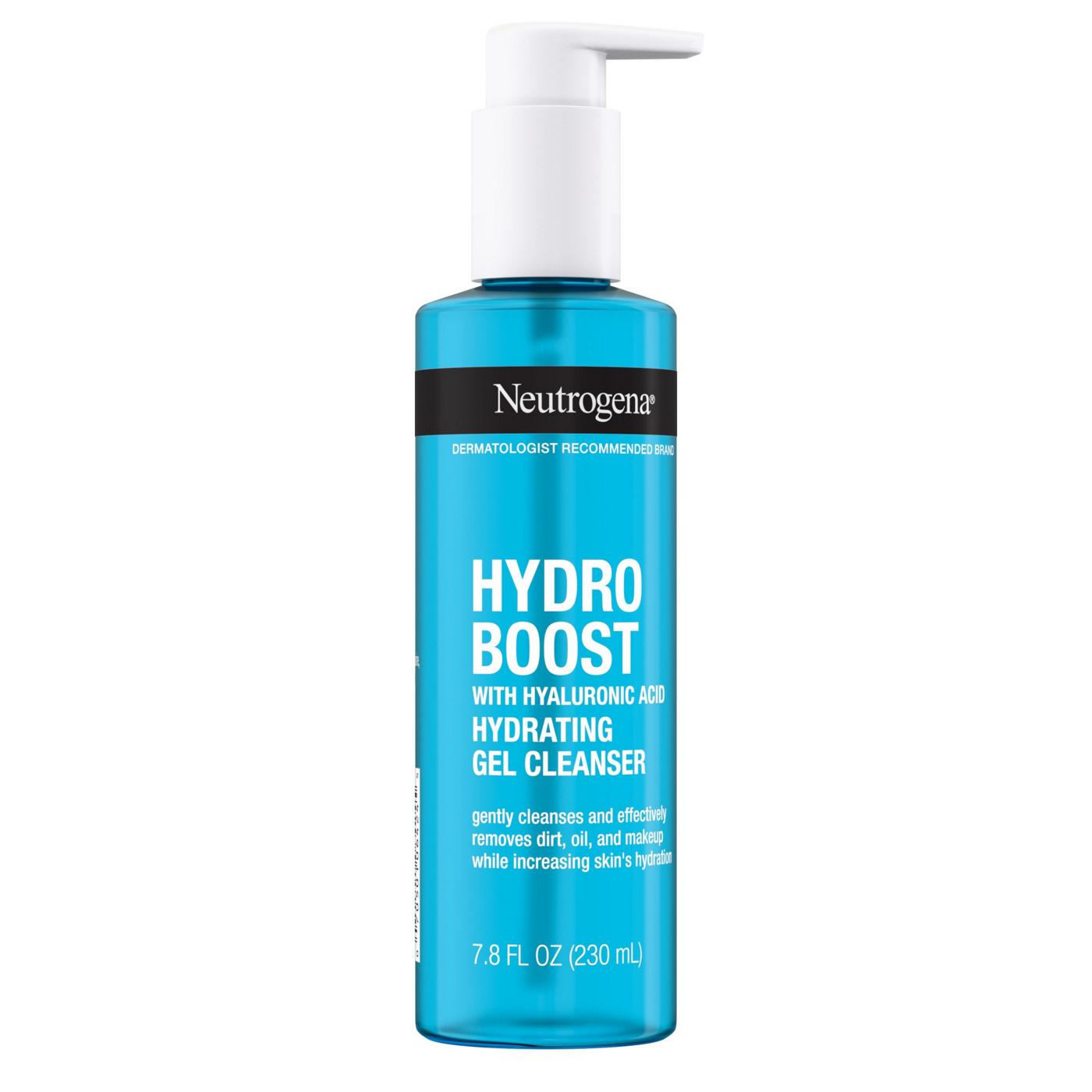 Neutrogena Hydro Boost Hydrating Gel Cleanser; image 3 of 8