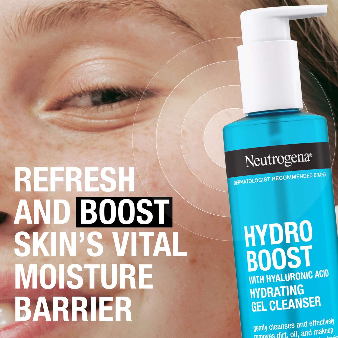 Neutrogena Hydro Boost Hydrating Gel Cleanser; image 5 of 8