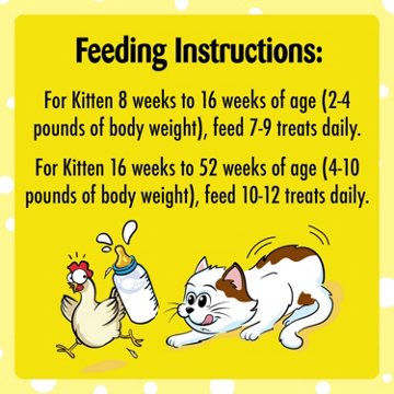 Temptations Kitten Crunchy and Soft Treats - Chicken and Dairy Flavor