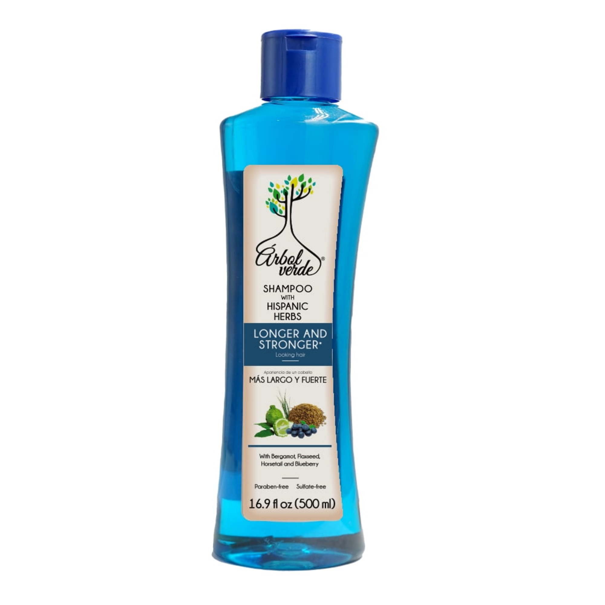 Arbol Verde Hair Growth Shampoo with Hispanic Herbs, 16.9 oz | Low