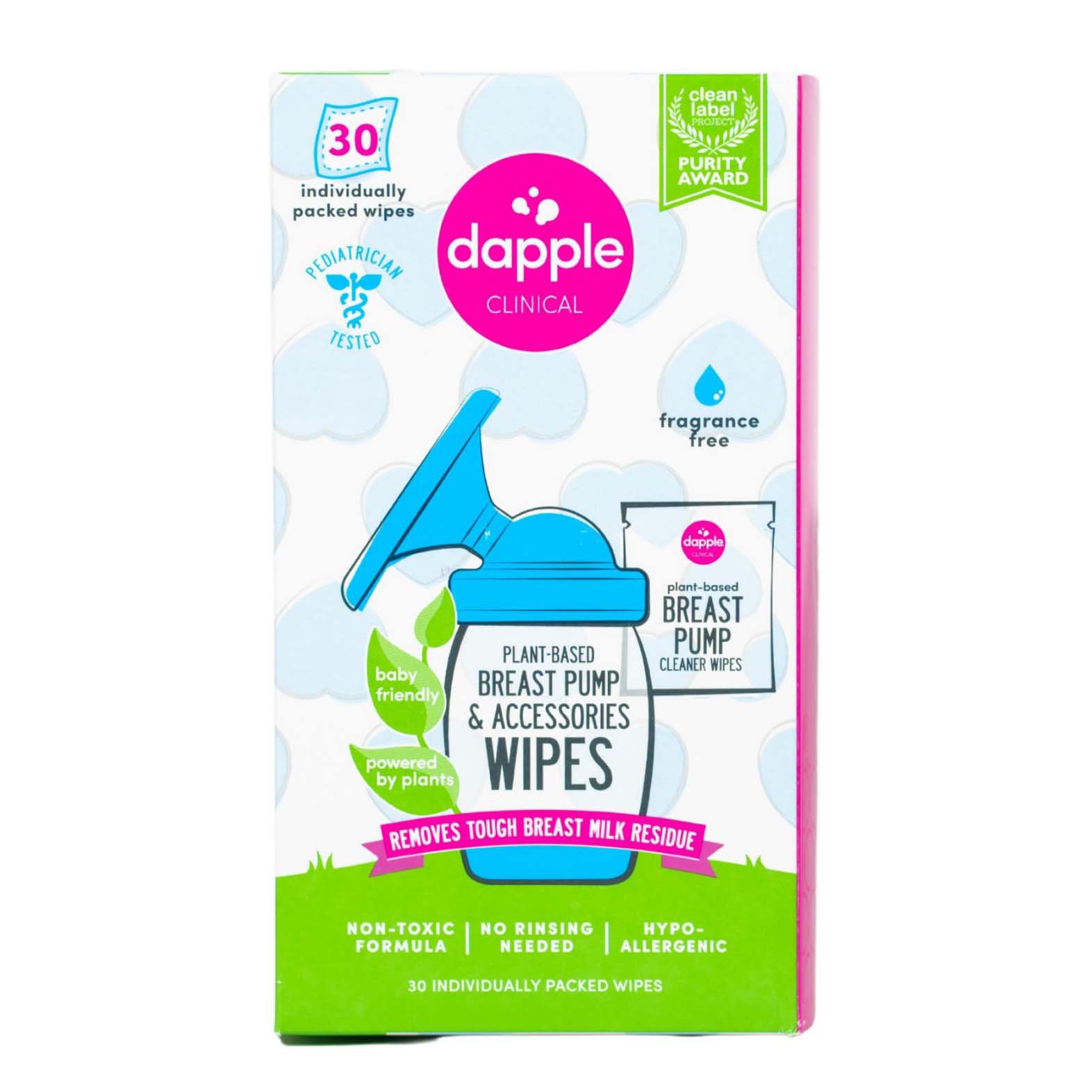 Breast Pump Wipes by Dapple Baby : r/ChoosyParents