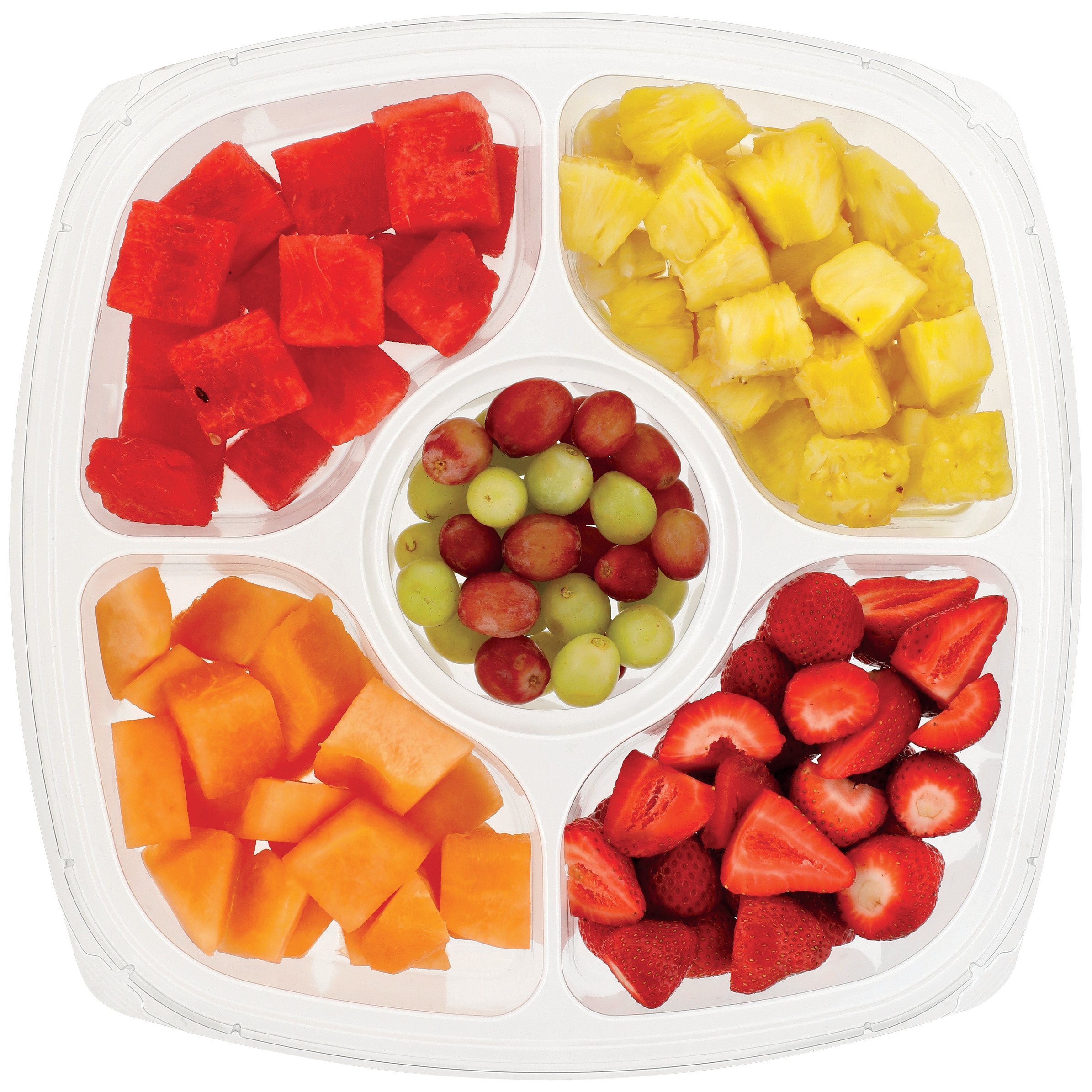 H-E-B Medium Fresh Fruit Party Tray - Strawberry Cheesecake Dip