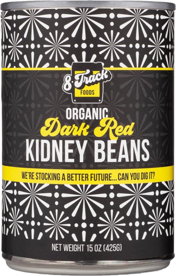 8 Track Foods Organic Dark Red Kidney Beans Shop at HEB