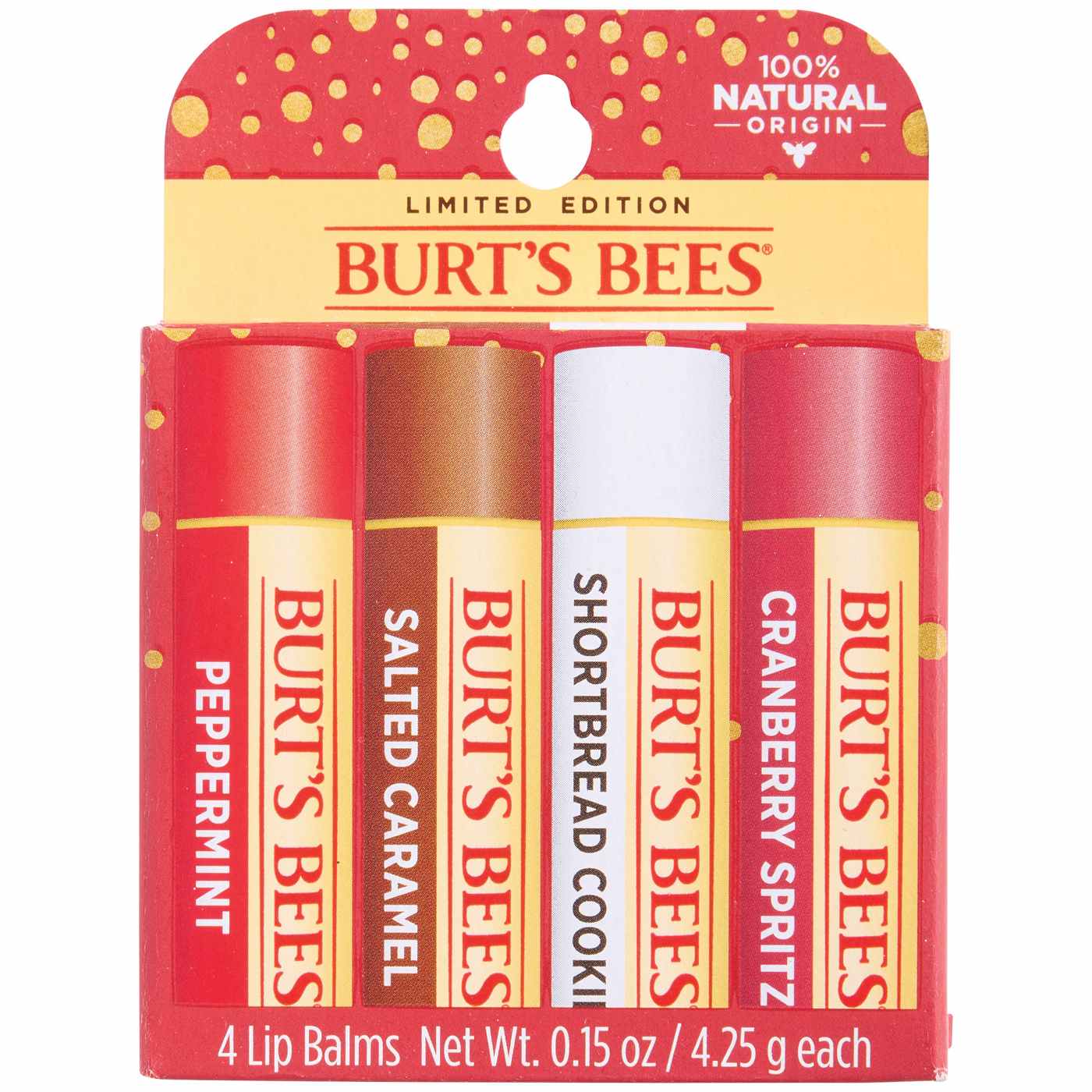 Burt's Bees Limited Edition Festive Lip Balms Set; image 1 of 3