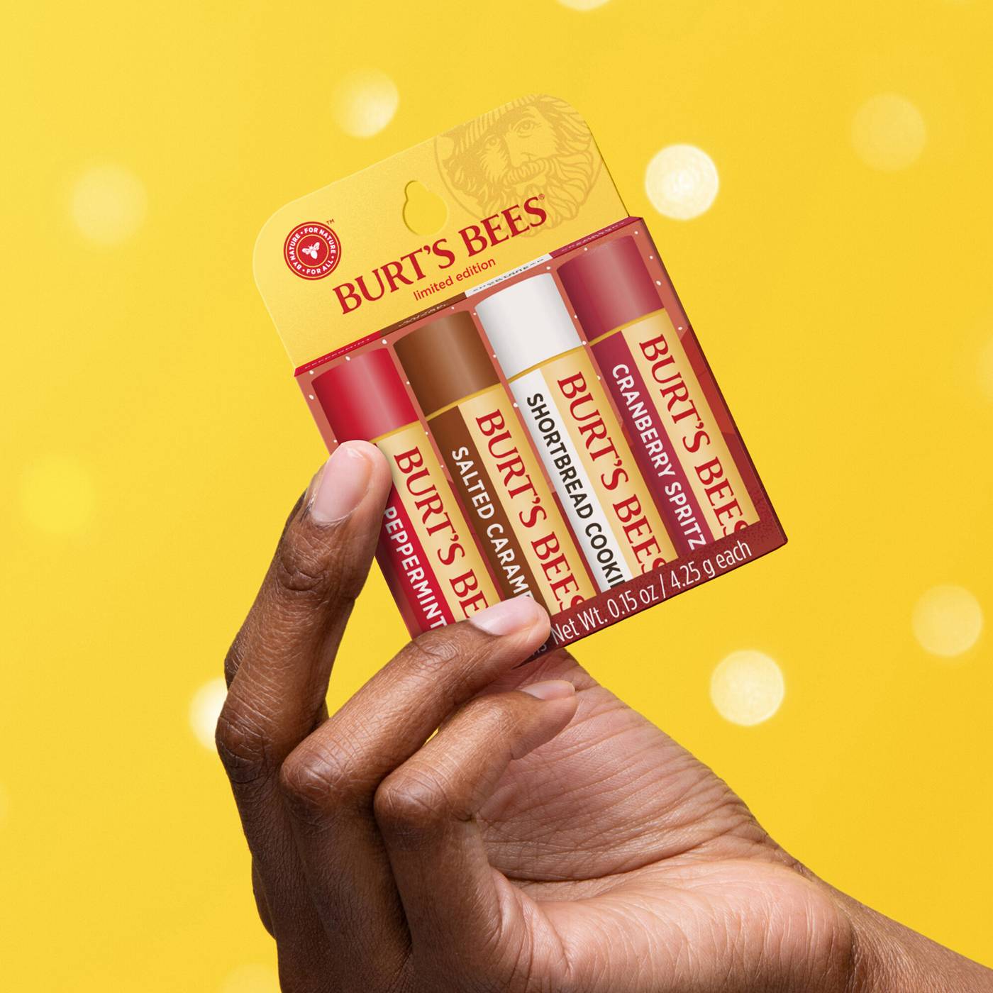 Burt's Bees Limited Edition Festive Lip Balms Set Shop Makeup