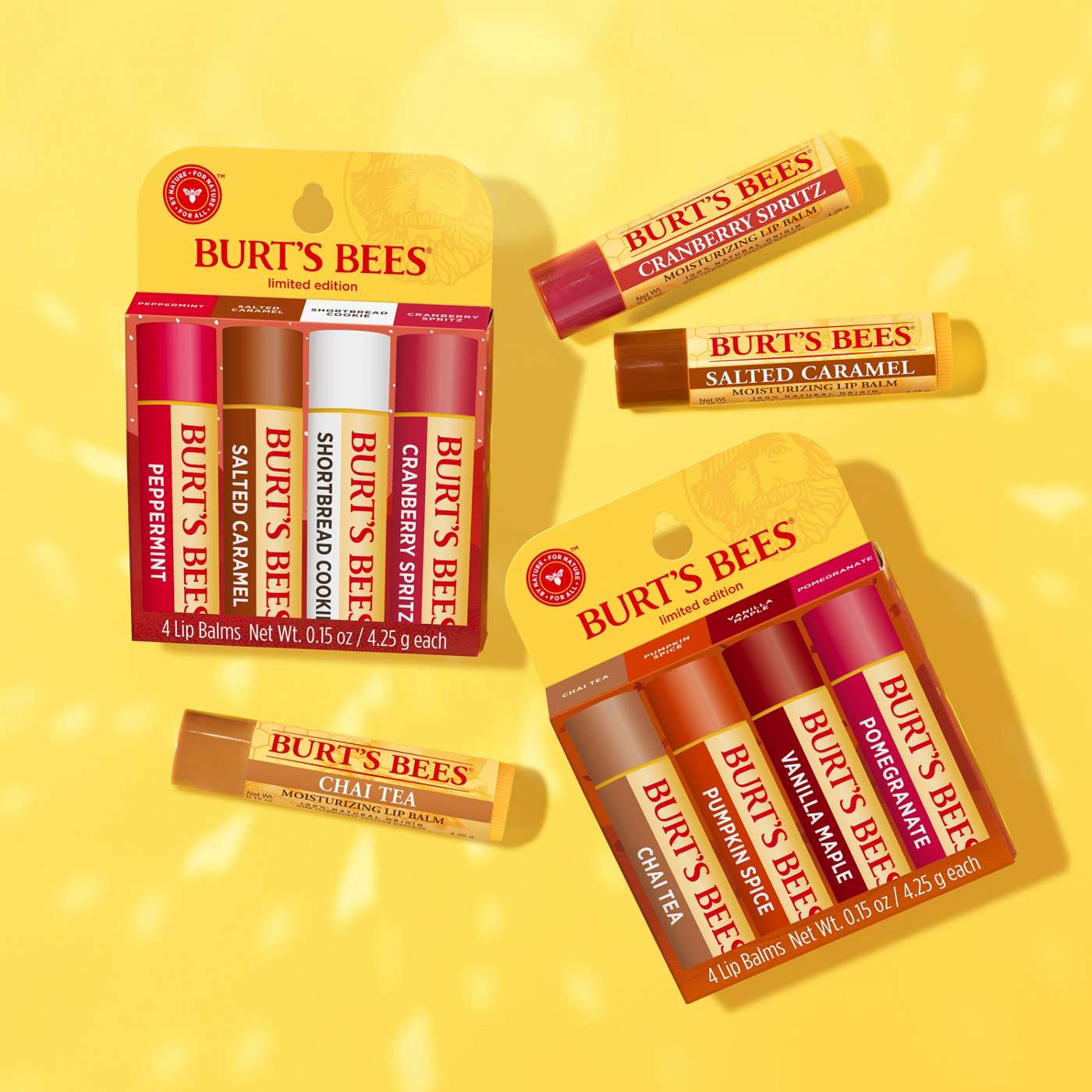 Burt's Bees Limited Edition Festive Lip Balms Set; image 3 of 3