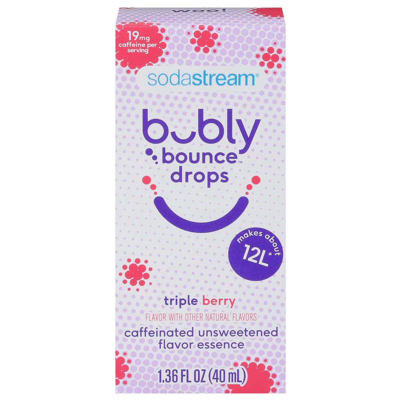 SodaStream Bubly Bounce Drops - Triple Berry - Shop Mixes & flavor