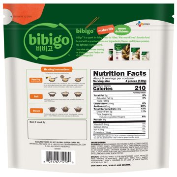 bibigo Frozen Mandu Bulgogi Chicken Dumplings, 24 oz
