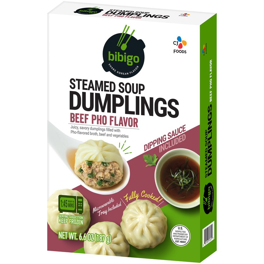 bibigo™ Steamed Dumplings Beef Pho (39.6 oz) – BibigoUSA