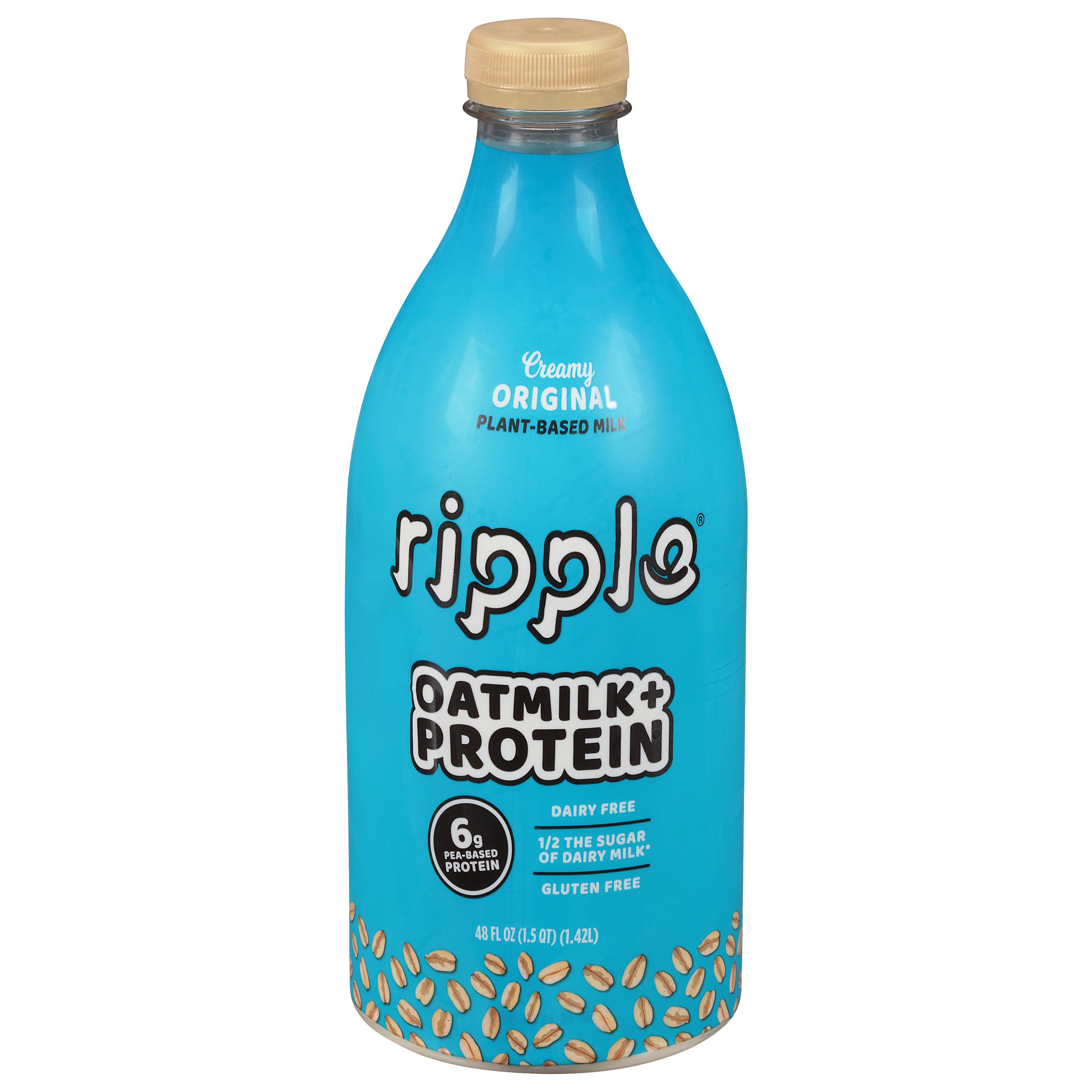 Ripple Oat Milk + Protein Creamy Original Shop Milk at HEB