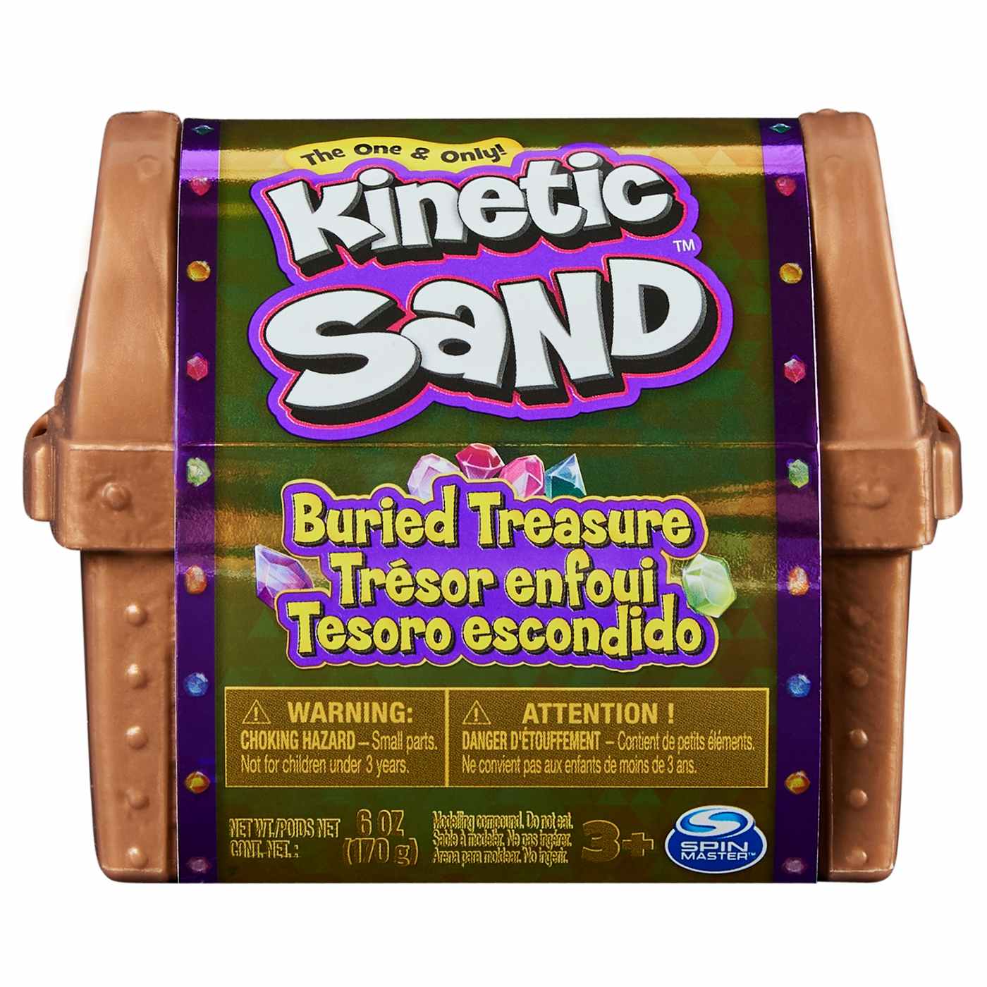 Kinetic Sand Buried Treasure Mystery Chest; image 1 of 3