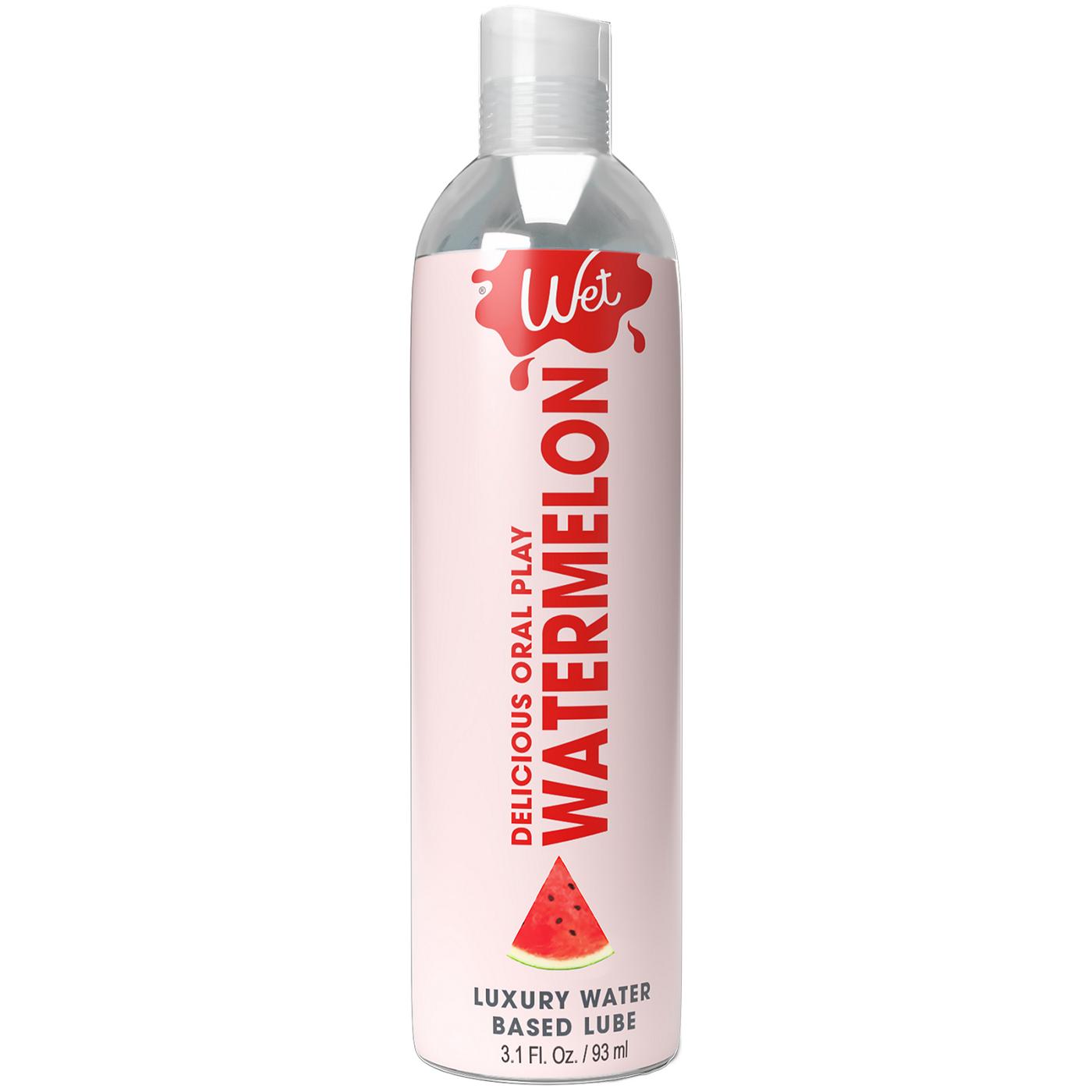 Wet Water-Based Flavored Personal Lubricant - Watermelon; image 2 of 5