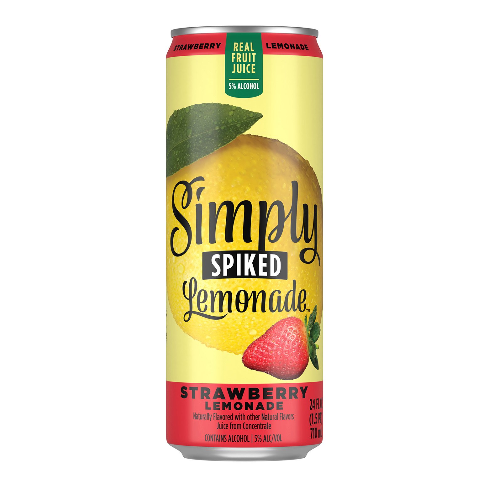 Simply Spiked Strawberry Lemonade Shop Malt beverages & coolers at HEB