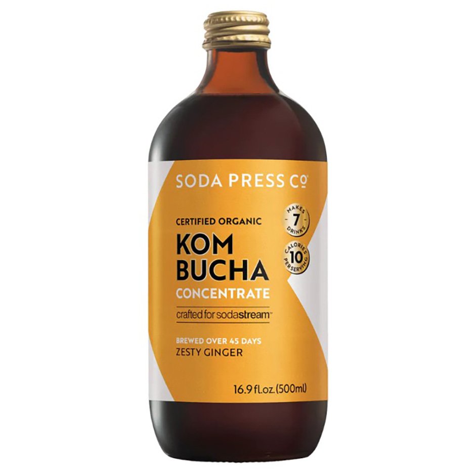 SodaStream Soda Press Kombucha Zesty Ginger Shop Mixes & flavor