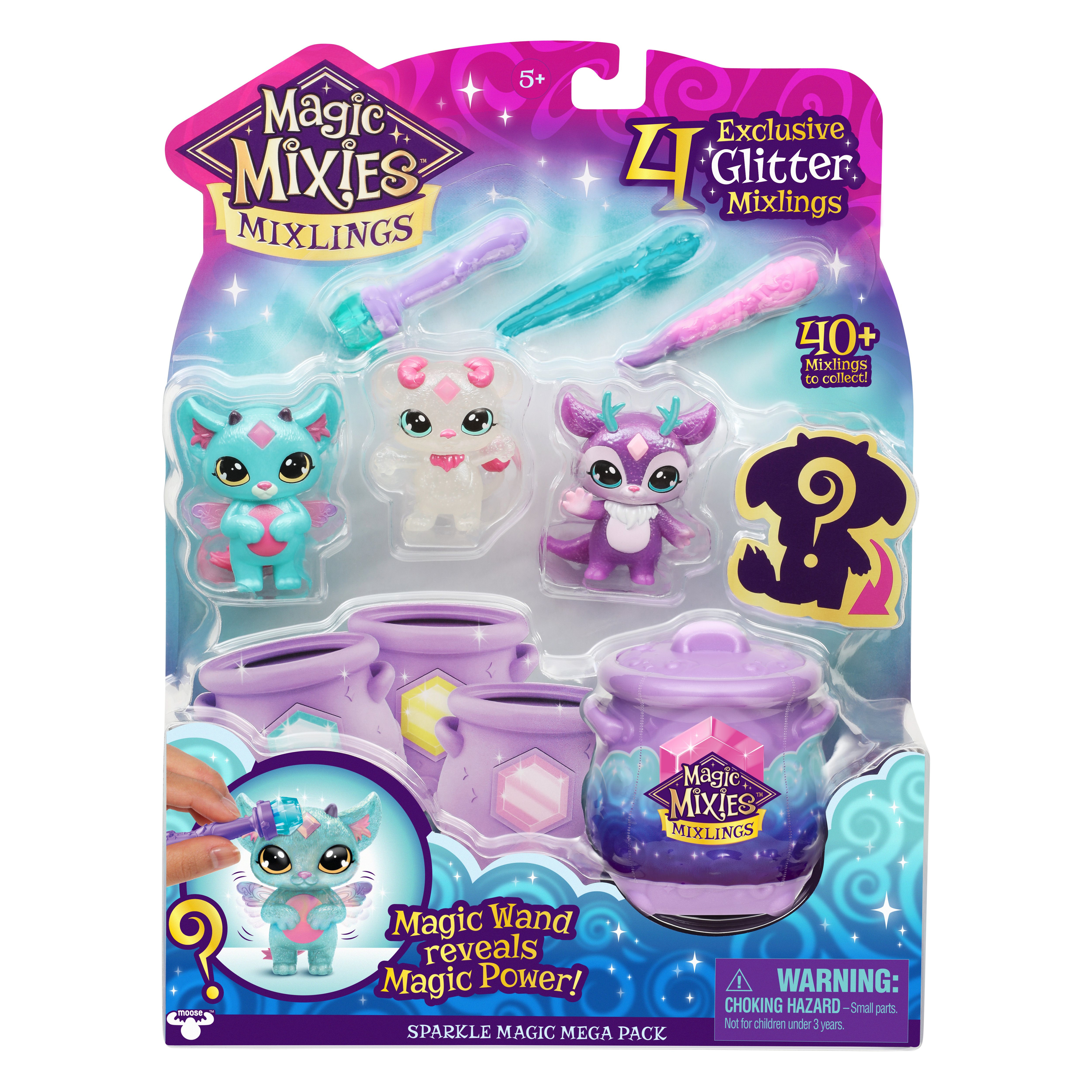 Magic Mixies Mixlings Sparkle Magic Mega Pack Shop Action Figures 