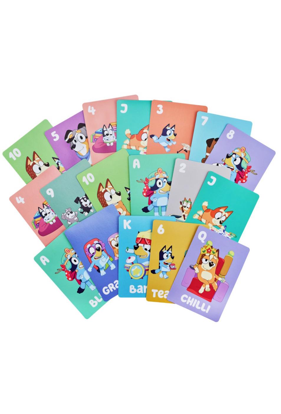 Moose Toys Bluey's 5-in-1 School Friends Edition Card Games; image 2 of 2