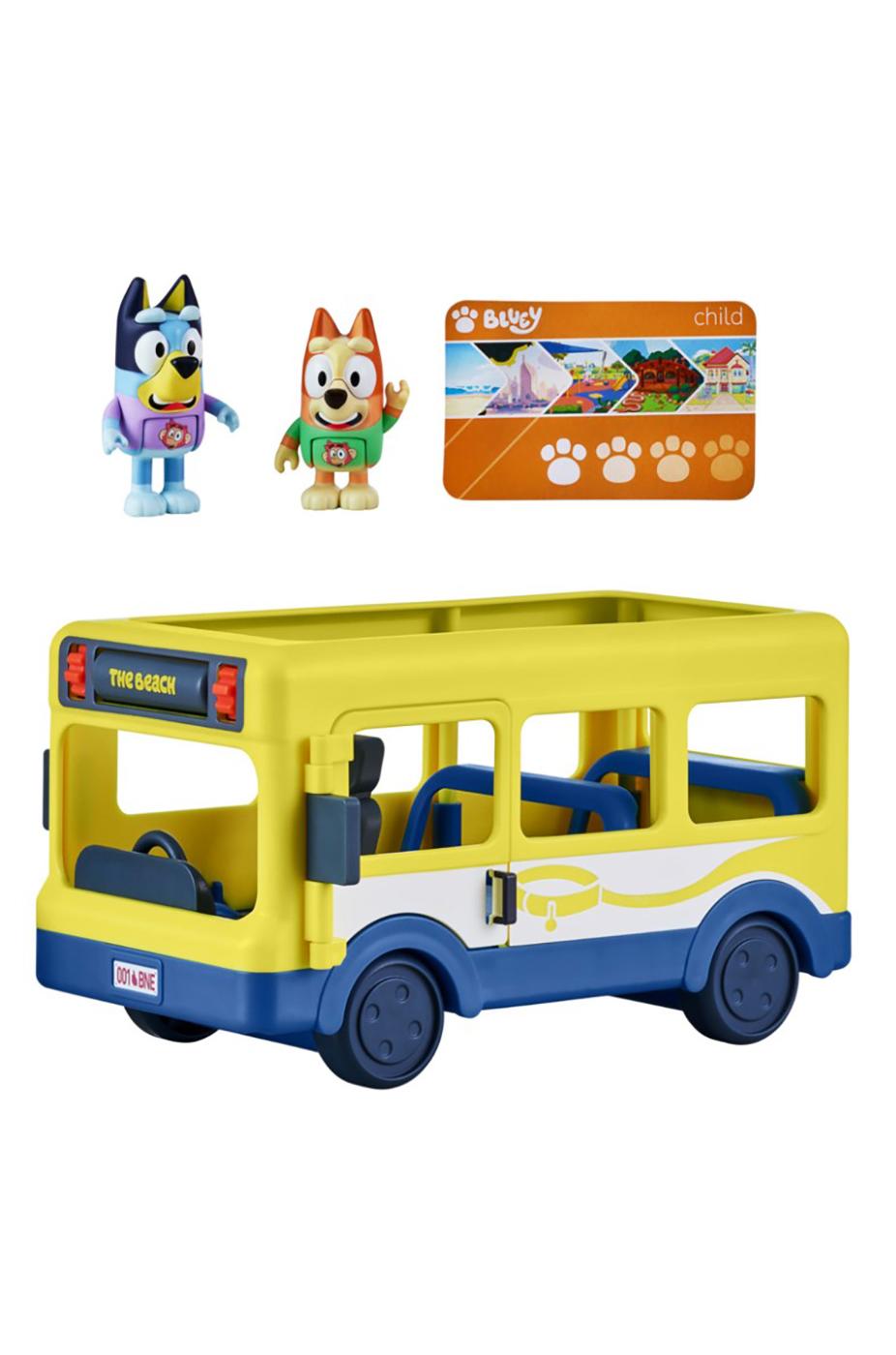 Moose Toys Bluey's Adventure Bus Playset; image 2 of 3