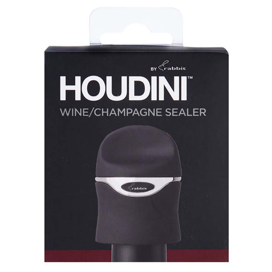 Houdini by Rabbit Wine/Champagne Sealer - Thumbnail 2