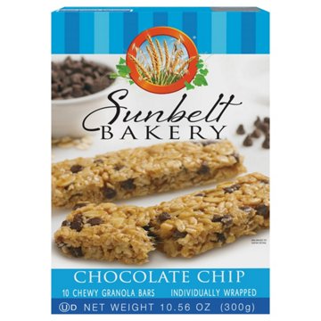 Sunbelt Bakery Chocolate Chip Granola Bars