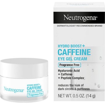 Neutrogena Hydro Boost + Caffeine Eye Gel Cream, 0.5 oz