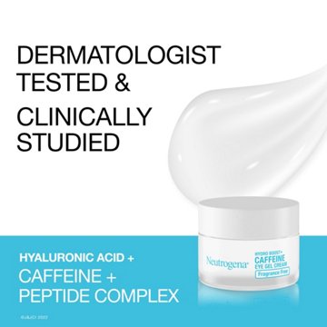 Neutrogena Hydro Boost + Caffeine Eye Gel Cream, 0.5 oz