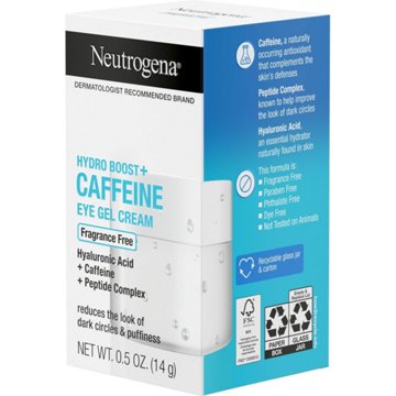Neutrogena Hydro Boost + Caffeine Eye Gel Cream, 0.5 oz