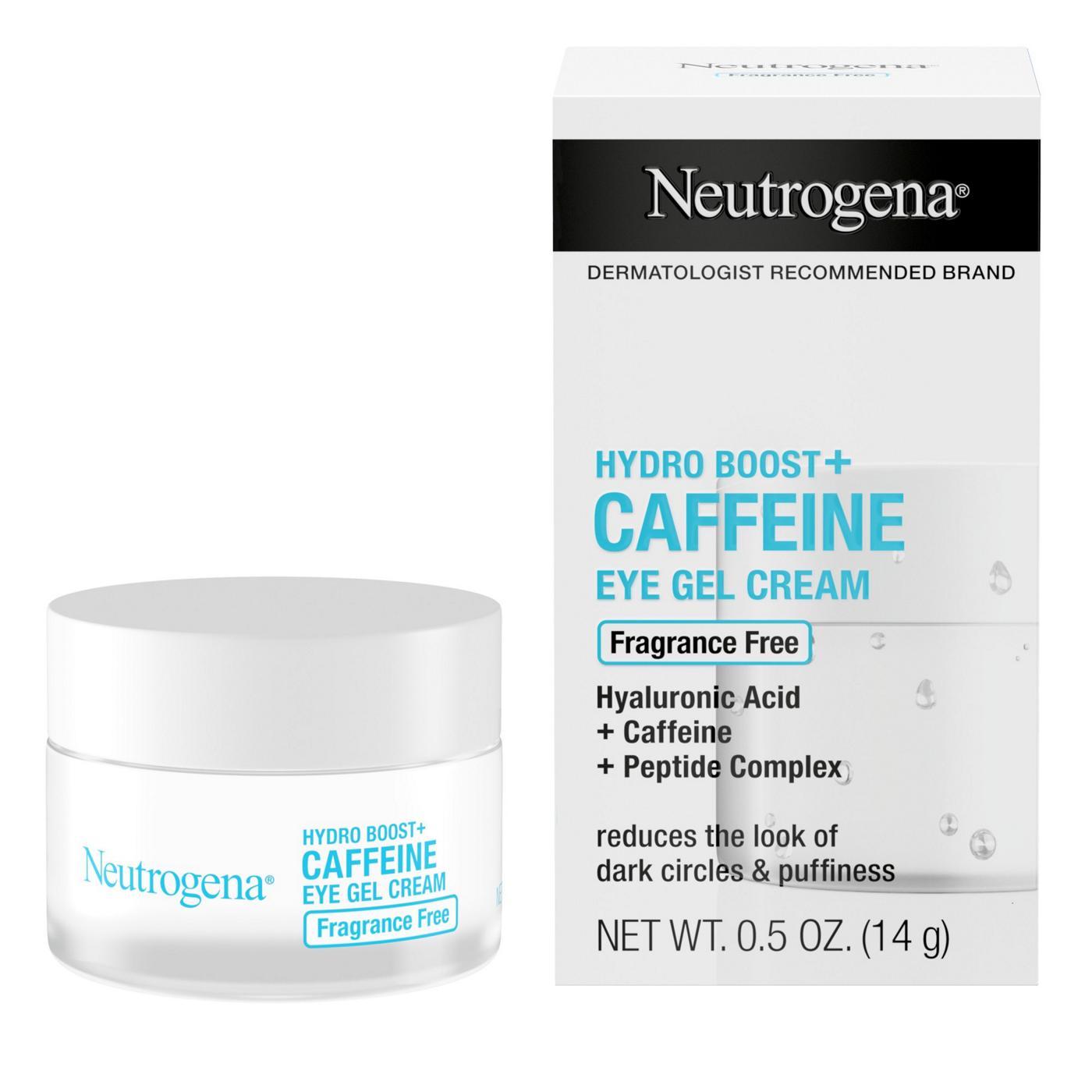 Neutrogena Hydro Boost + Caffeine Eye Gel Cream; image 8 of 8