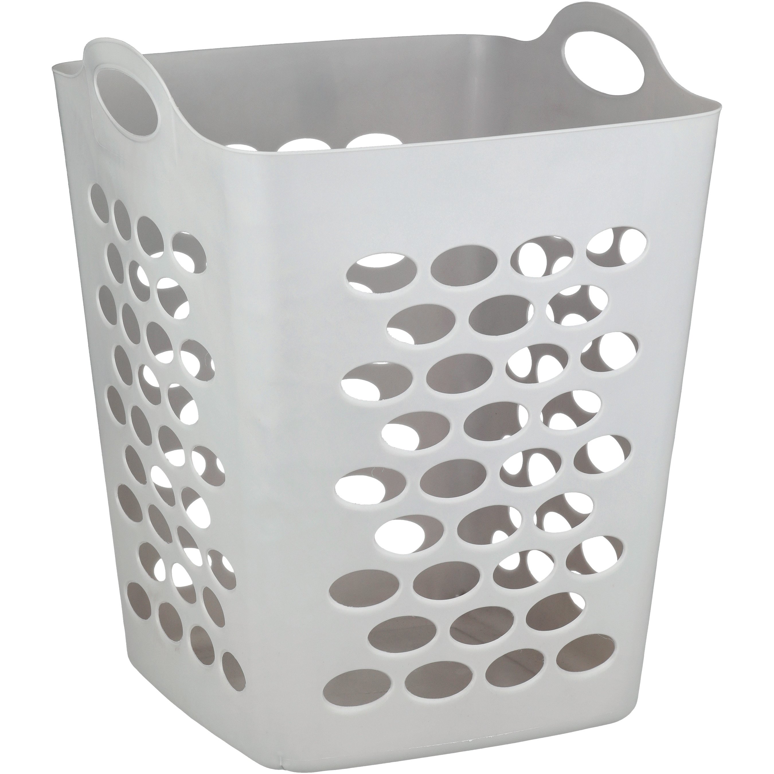 Starplast Square Flex Laundry Basket Gray Shop Storage bins at HEB