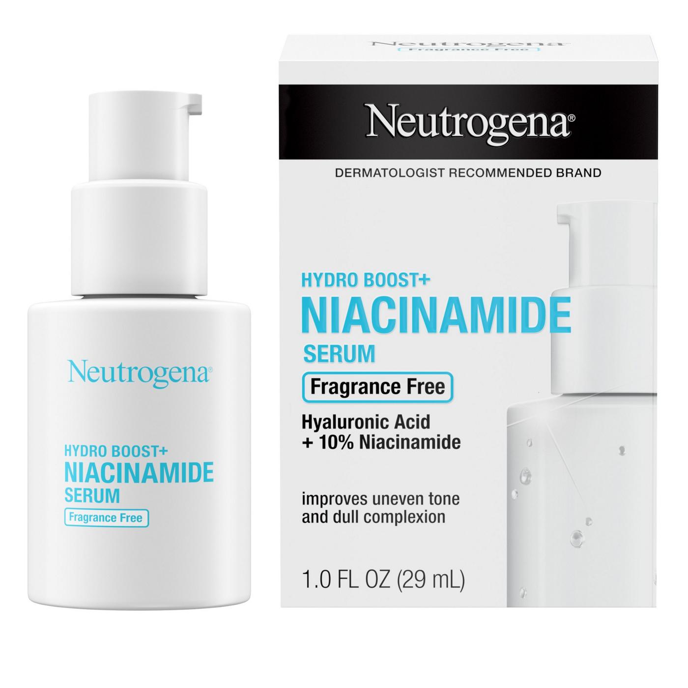 Neutrogena Hydro Boost+ Niacinamide Face Serum; image 2 of 8