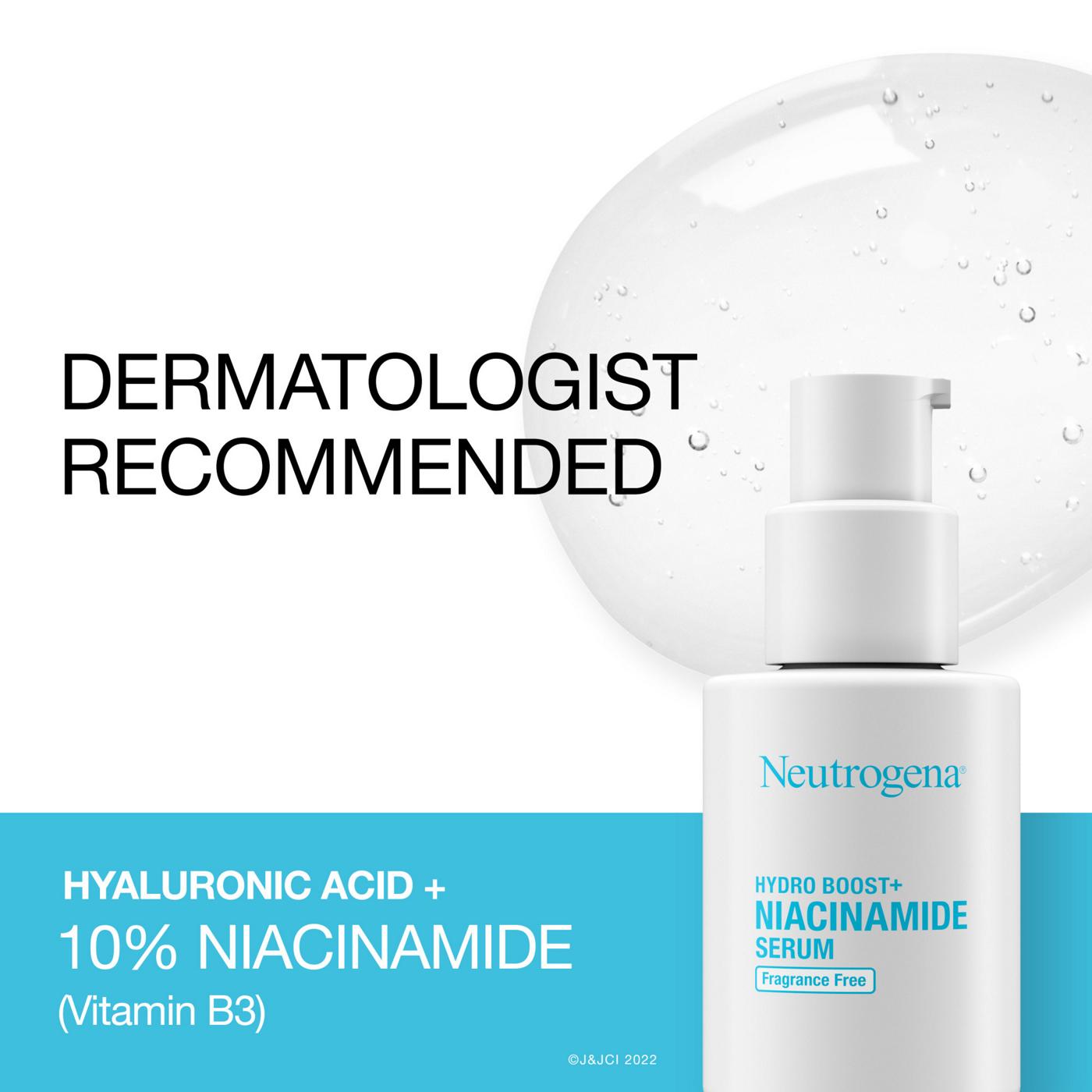 Neutrogena Hydro Boost+ Niacinamide Face Serum; image 5 of 8
